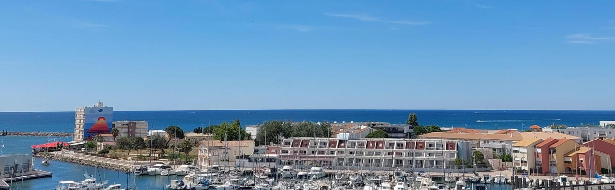 Studio Cabine Vue Mer Carnon-Plage Exterior foto